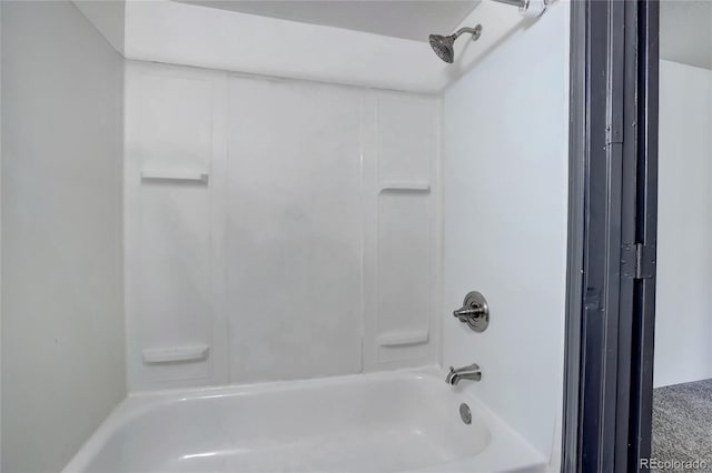 full bathroom featuring shower / bathtub combination