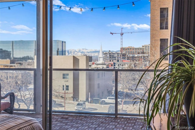 888 N Logan St Unit 5A, Denver, CO 80203 - balcony featuring a view of city