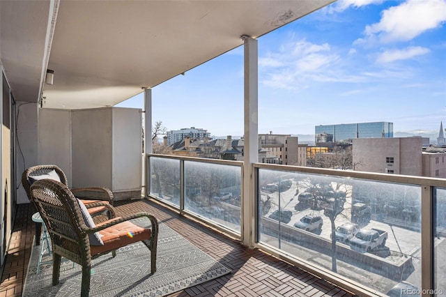 888 N Logan St Unit 5A, Denver, CO 80203 - balcony with a city view