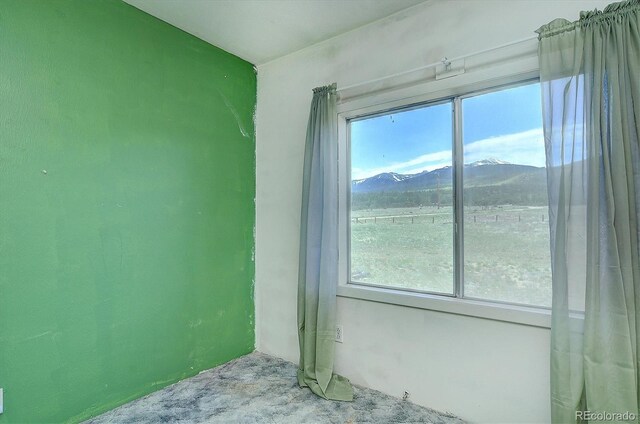 35805 US Highway 24, Buena Vista, CO 81211 - unfurnished room featuring a mountain view