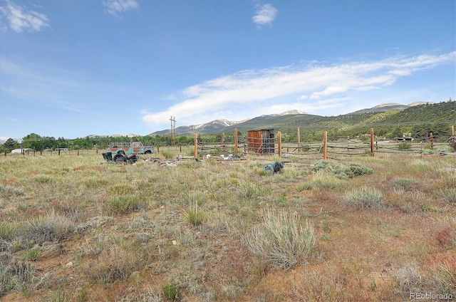35805 US Highway 24, Buena Vista, CO 81211 - view of yard with a mountain view and a rural view