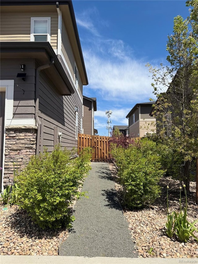 11235 S Neu Towne Cir, Parker, CO 80134 - view of side of property with stone siding
