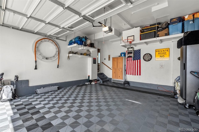 11235 S Neu Towne Cir, Parker, CO 80134 - garage with a garage door opener