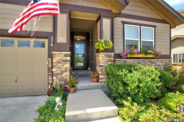 25536 E 1st Ave, Aurora, CO 80018 - doorway to property featuring stone siding