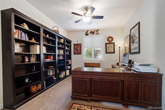 25536 E 1st Ave, Aurora, CO 80018 - office space with light carpet and ceiling fan