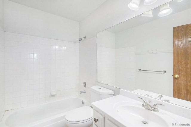10150 E Virginia Ave Unit 7-302, Denver, CO 80247 - full bath with vanity, toilet, and shower / bath combination