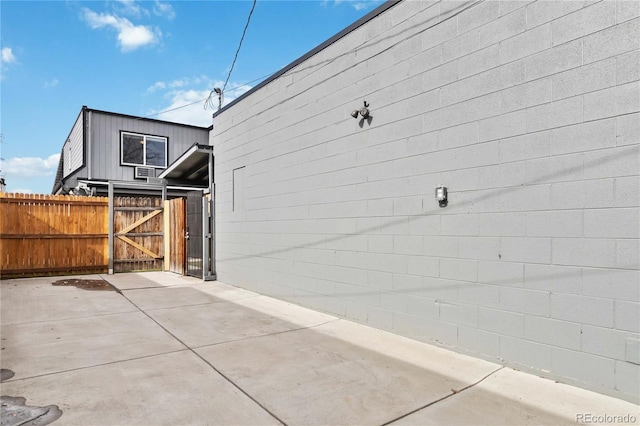 exterior space featuring a patio