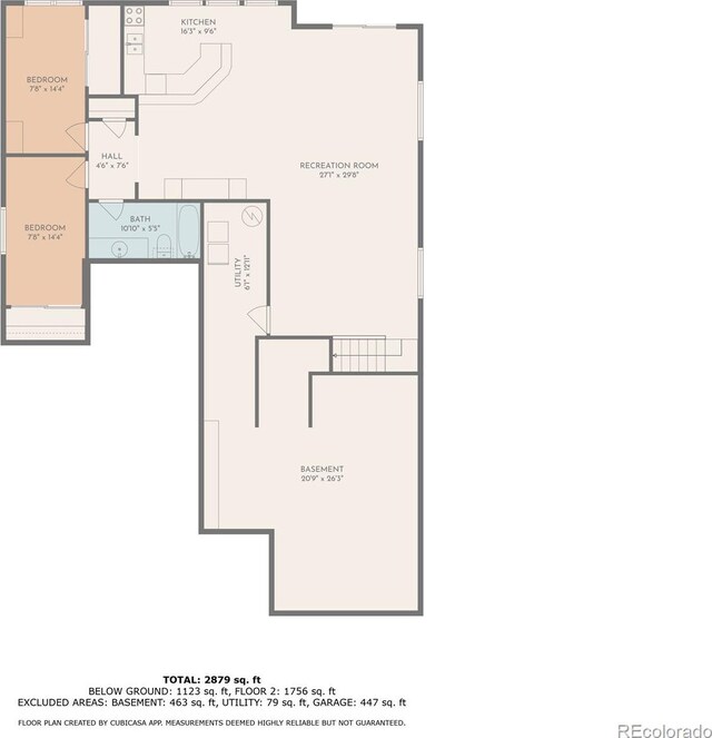 6988 S Riverwood Way, Aurora, CO 80016 - room layout
