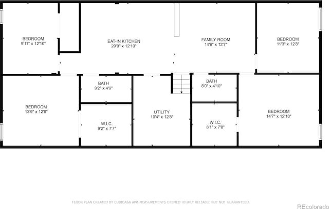 16673 E Kent Dr, Aurora, CO 80013 - view of home floor plan