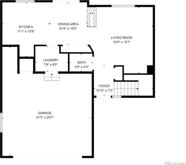 2476 S Gibralter Way, Aurora, CO 80013 - view of property floor plan