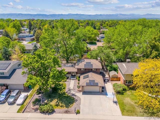 7379 S Lafayette Cir W, Centennial, CO 80122 - view from above of property featuring mountains