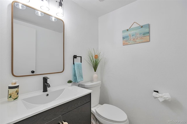 3575 S Ouray St, Aurora, CO 80013 - bathroom featuring vanity and toilet
