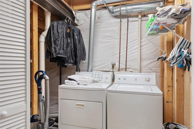 4929 Witches Hollow Ln, Colorado Springs, CO 80911 - washroom with washing machine and dryer