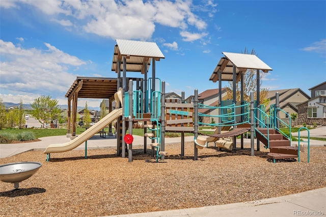 view of community playground