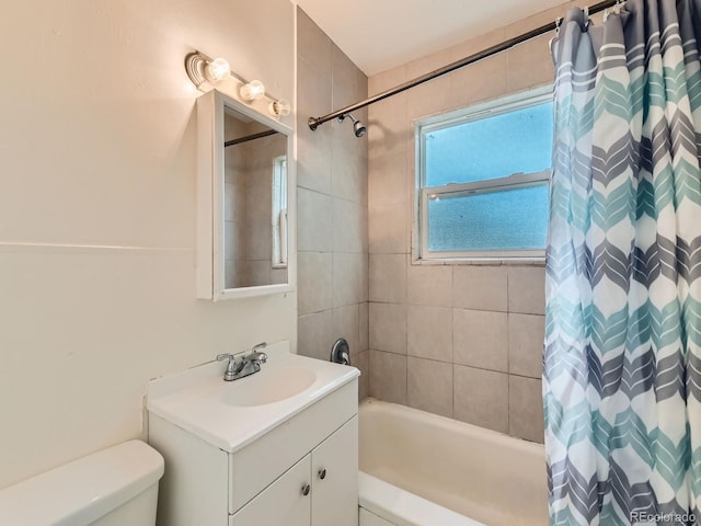 1850 W 50th Ave, Denver, CO 80221 - full bath featuring shower / bath combo and vanity