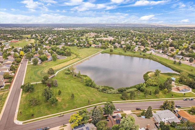 10832 W Powers Pl, Littleton, CO 80127 - aerial view of residential area featuring a nearby body of water