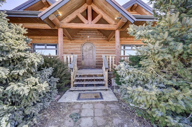14475 N Yoder Rd, Calhan, CO 80808 - property entrance with a porch