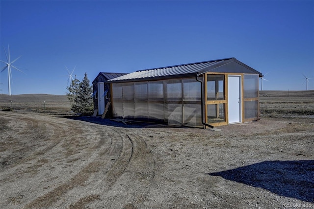 14475 N Yoder Rd, Calhan, CO 80808 - view of greenhouse with fence