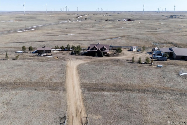 14475 N Yoder Rd, Calhan, CO 80808 - aerial view of sparsely populated area