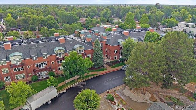 300 Hudson St Unit 203, Denver, CO 80220 - aerial view of property and surrounding area