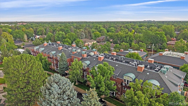 300 Hudson St Unit 203, Denver, CO 80220 - bird's eye view of a heavily wooded area