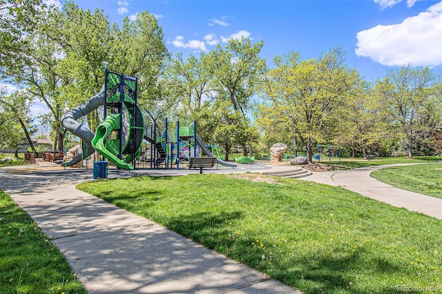 6731 Devinney St, Arvada, CO 80004 - community jungle gym featuring a yard
