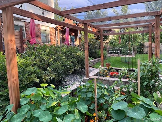 6731 Devinney St, Arvada, CO 80004 - view of unfurnished sunroom