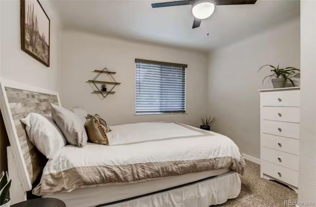 150 S Osceola St, Denver, CO 80219 - bedroom featuring carpet and a ceiling fan
