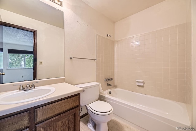 2370 Redwood Ave, Lafayette, CO 80026 - bathroom with vanity and washtub / shower combination