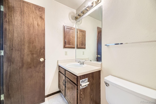 2370 Redwood Ave, Lafayette, CO 80026 - half bath featuring vanity and toilet