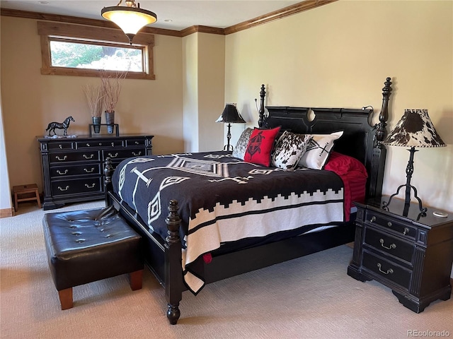 59 Club House Road 1/2Quarter Share D, Breckenridge, CO 80424 - bedroom with carpet flooring and crown molding