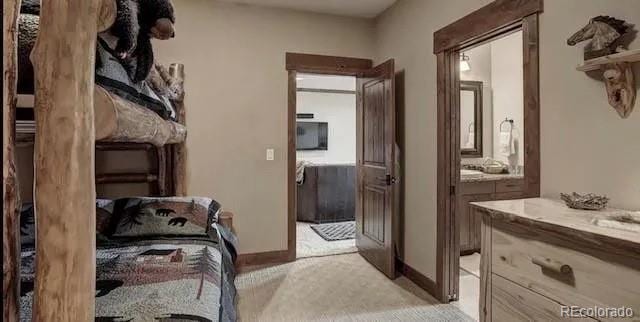 59 Club House Road 1/2Quarter Share D, Breckenridge, CO 80424 - bedroom with connected bathroom