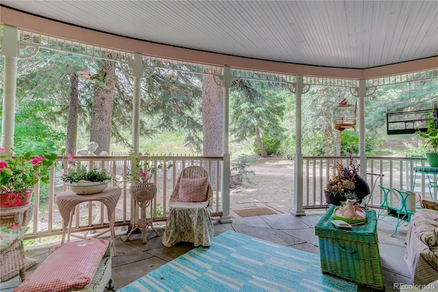 5975 Wellington Rd, Cascade, CO 80809 - sunroom / solarium with plenty of natural light