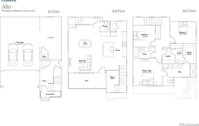 2190 S Haleyville Way, Aurora, CO 80018 - property floor plan