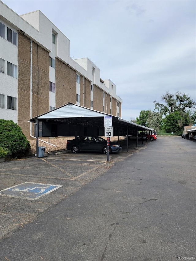 384 S Ironton St Unit 407, Aurora, CO 80012 - view of partially covered parking lot