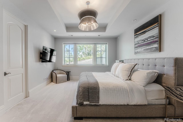 1820 Mallard Dr, Broomfield, CO 80020 - carpeted bedroom with a raised ceiling and baseboards