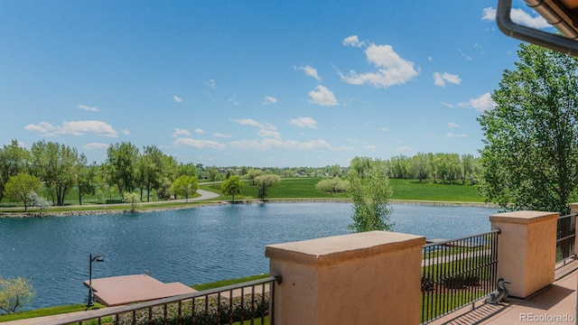 1820 Mallard Dr, Broomfield, CO 80020 - water view with a tree filled landscape