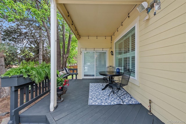 7638 S Hudson Way, Centennial, CO 80122 - view of wooden terrace