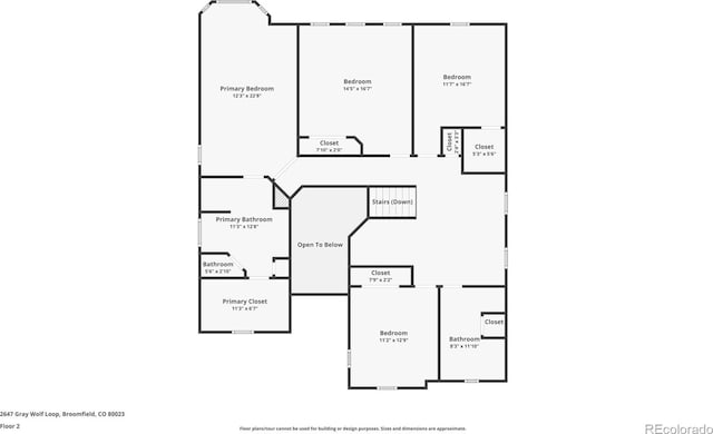 2647 Gray Wolf Loop, Broomfield, CO 80023 - view of property floor plan