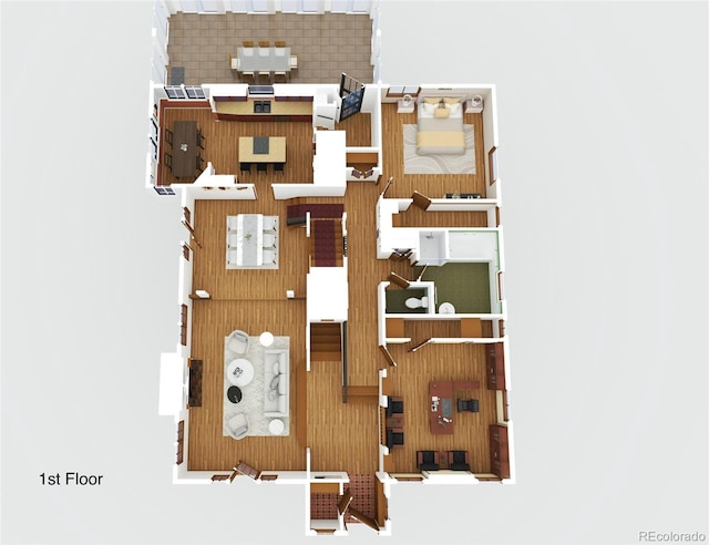 view of layout