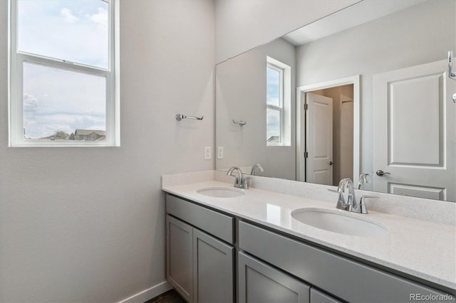 14131 Deertrack Ln, Parker, CO 80134 - bathroom featuring double vanity