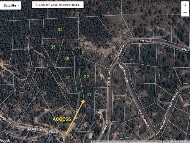 32561 Lodgepole Dr, Evergreen CO, 80439 land for sale