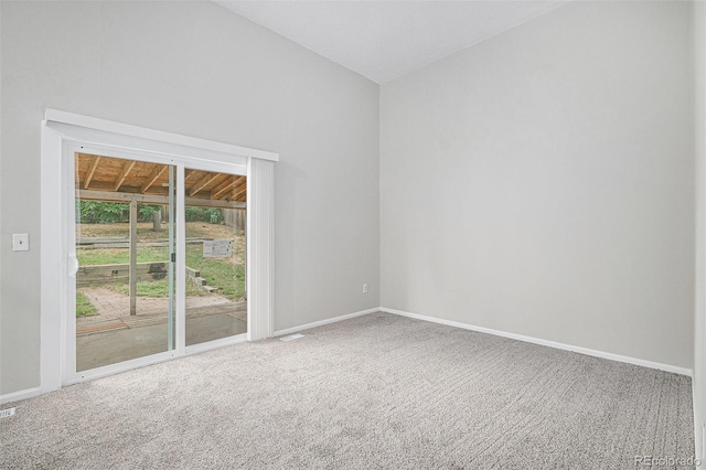 3246 S Nucla St, Aurora, CO 80013 - carpeted spare room featuring baseboards