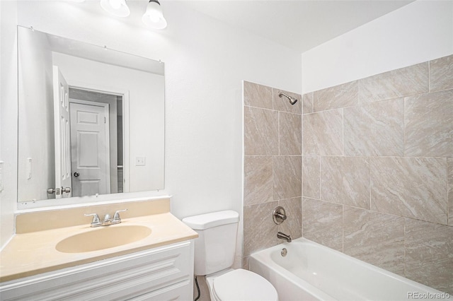 3246 S Nucla St, Aurora, CO 80013 - bathroom featuring bathing tub / shower combination and vanity