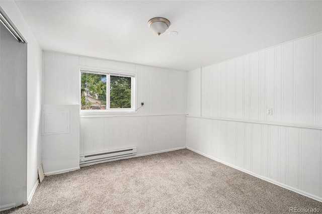 3246 S Nucla St, Aurora, CO 80013 - carpeted spare room featuring baseboard heating