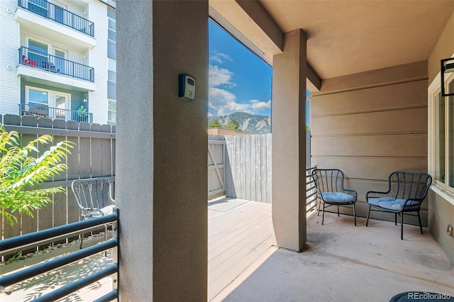 2800 Aurora Ave Unit 121, Boulder, CO 80303 - balcony featuring a mountain view