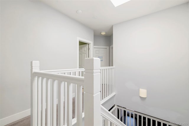 2800 Aurora Ave Unit 121, Boulder, CO 80303 - hall with an upstairs landing and baseboards