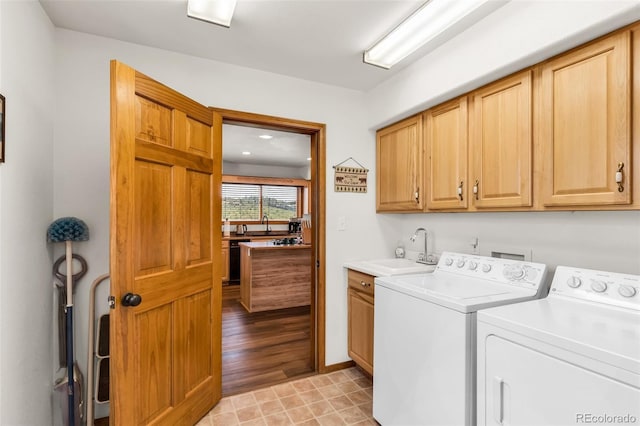 90 Riggs Rd, Westcliffe, CO 81252 - washroom featuring cabinet space and independent washer and dryer