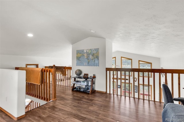 90 Riggs Rd, Westcliffe, CO 81252 - additional living space with lofted ceiling and wood finished floors