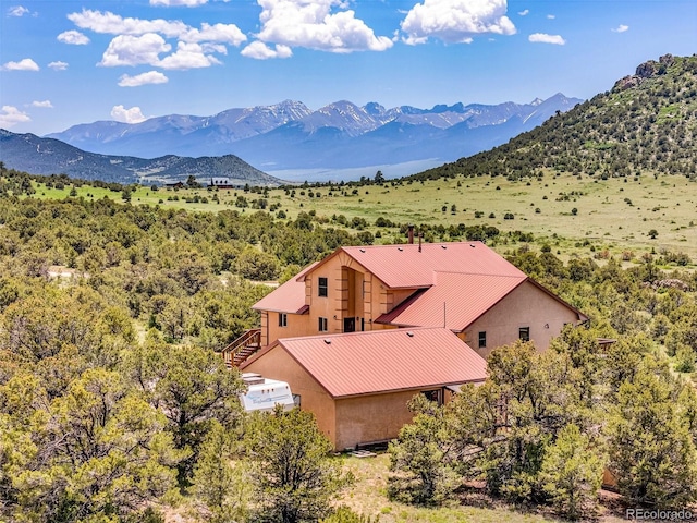 90 Riggs Rd, Westcliffe, CO 81252 - view of mountain backdrop
